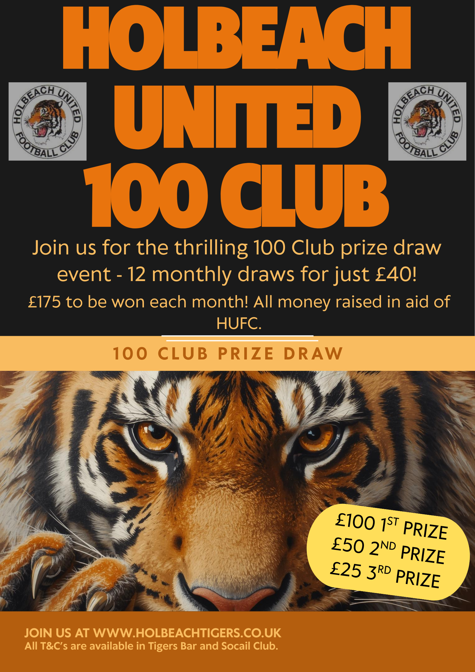 HOLBEACH UNITED 100 CLUB